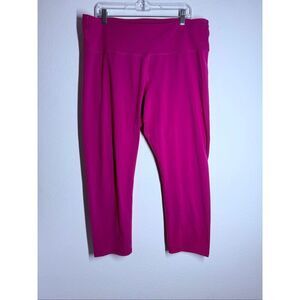 Old Navy Active PowerPress Go Dry Women’s High Rise Leggings Size XXL Tall Pink